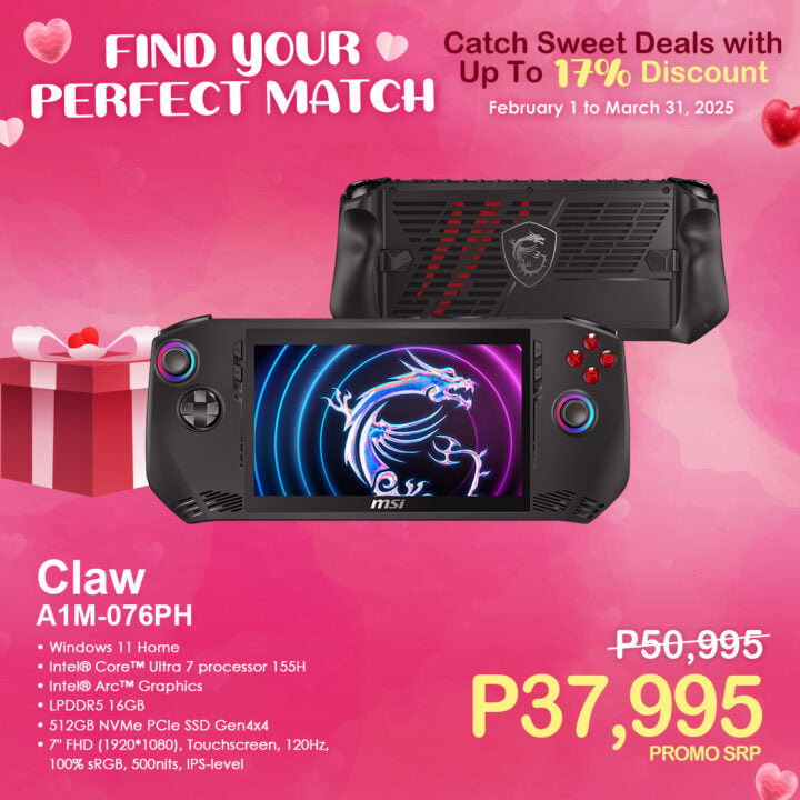 MSI Valentine's Day Sale 2025 Claw 076