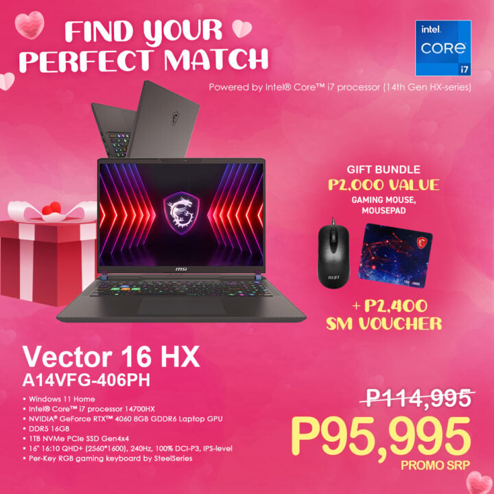 MSI Valentine's Day Sale 2025 Vector16 406