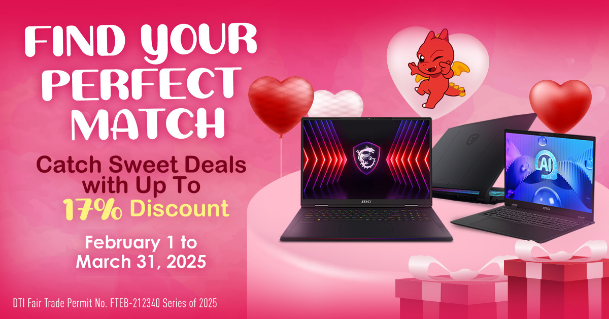 MSI Valentine's Day Sale 2025