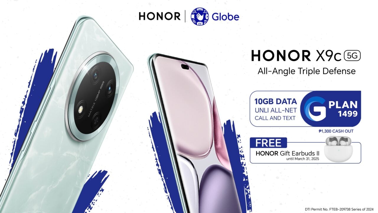 HONOR X9c 5G Globe Postpaid Availability