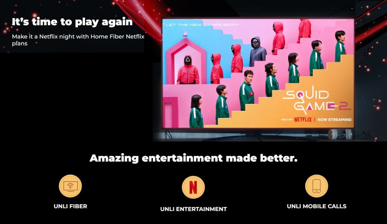 PLDT Fiber Netflix Plans 1