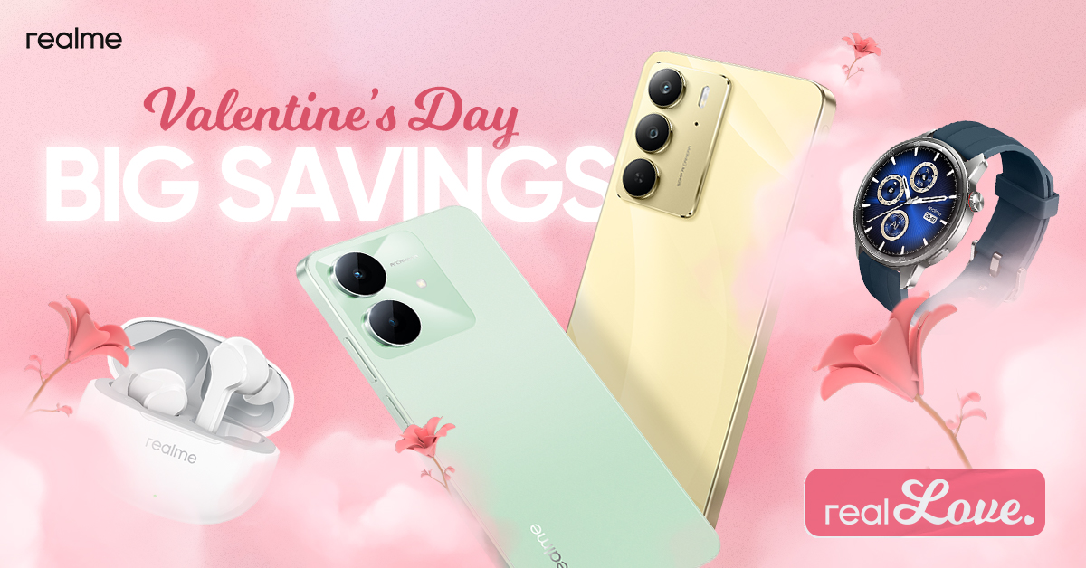 realme Valentine's Day Promos 2025