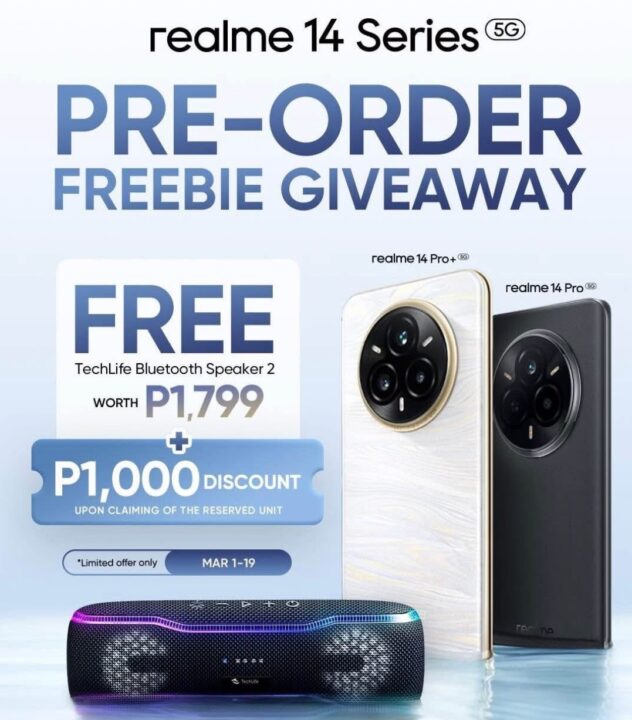 realme 14 Pro and 14 Pro+ Price PH Pre order