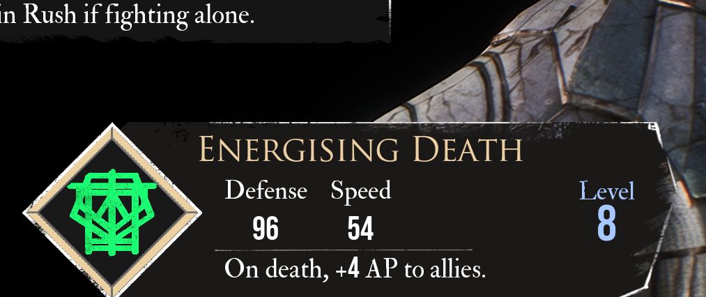 Expedition 33 Energising Death