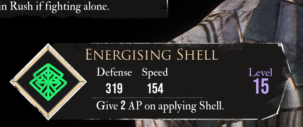 Expedition 33 Energising Shell