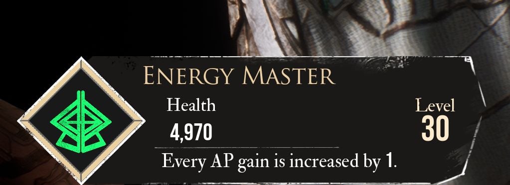 Expedition 33 Energy Master
