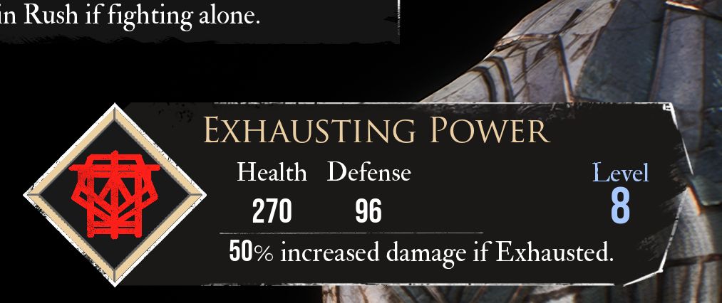 Expedition 33 Exhausting Power