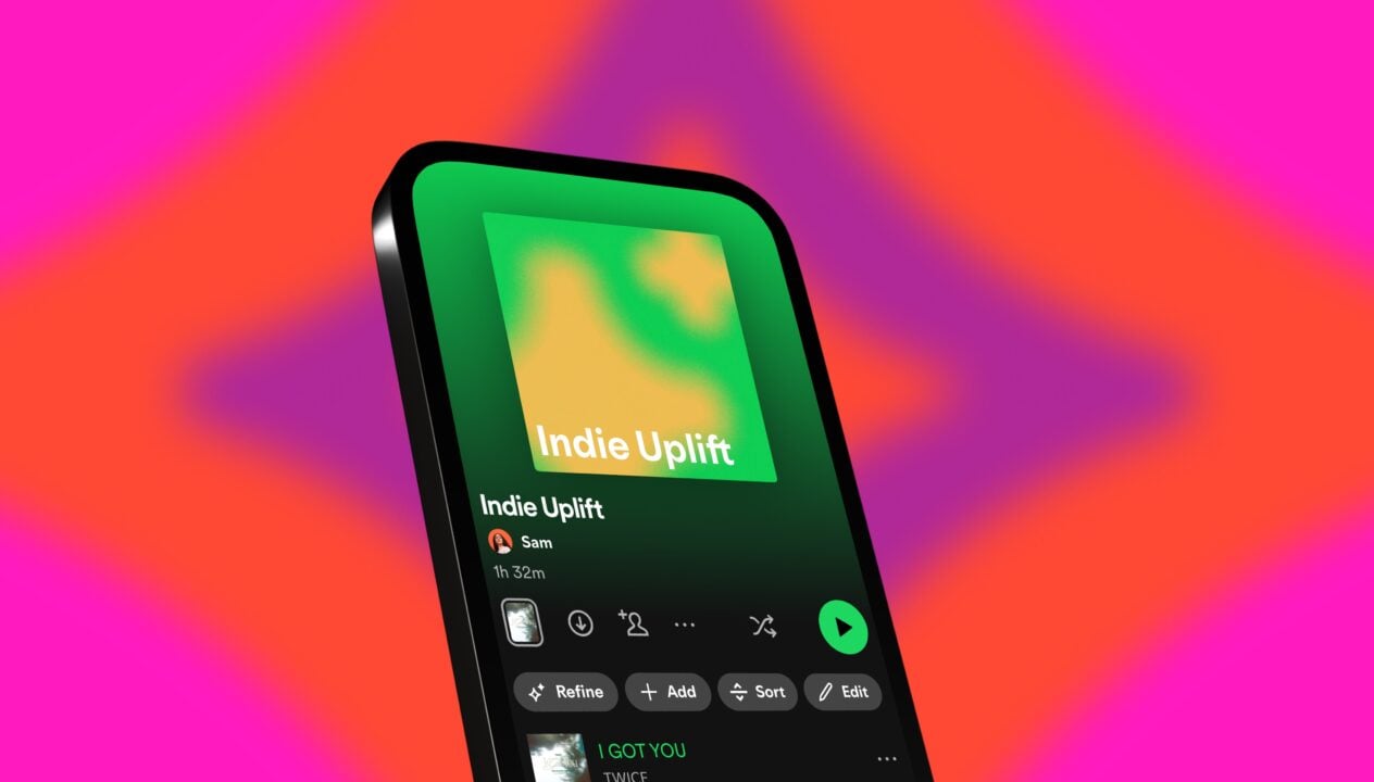 Spotify AI Playlist Hero Visual