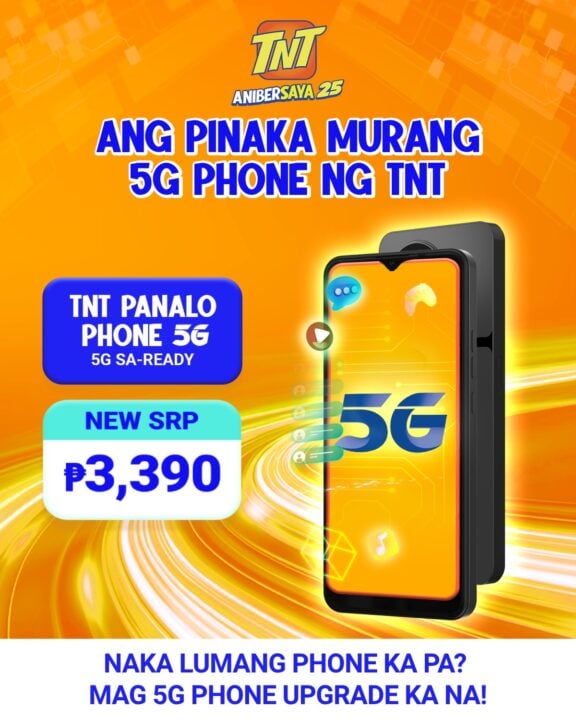 TNT Panalo Phone 5G Price Drop