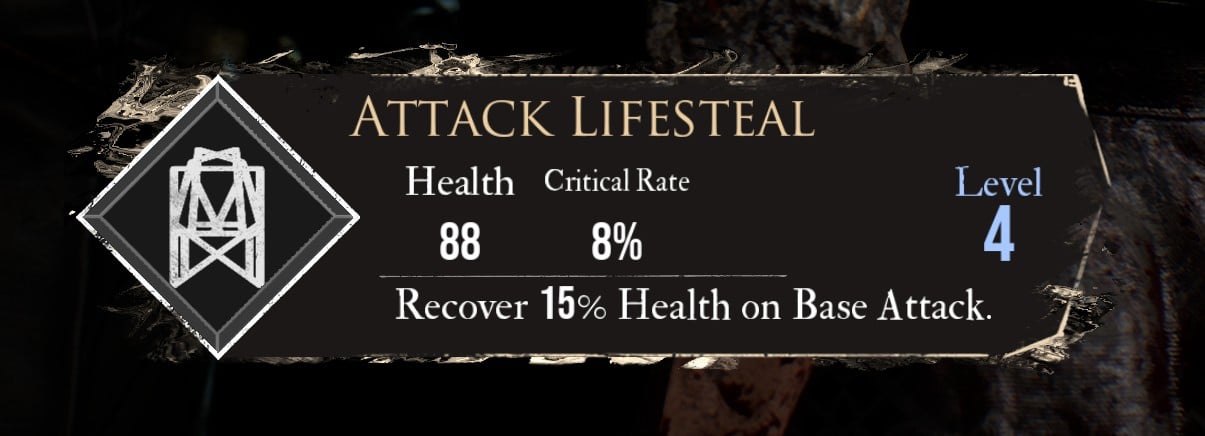 Expedition 33 Attack Lifesteal