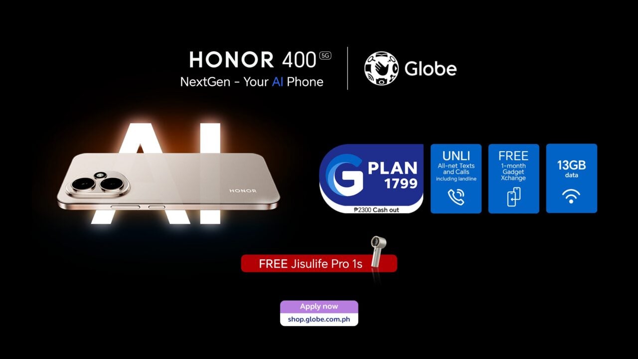 HONOR 400 5G Globe Postpaid