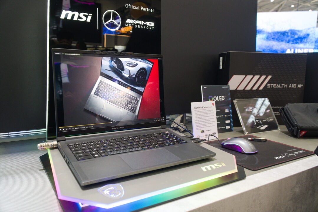 MSI x Mercedes AMG Stealth A16 AI 1