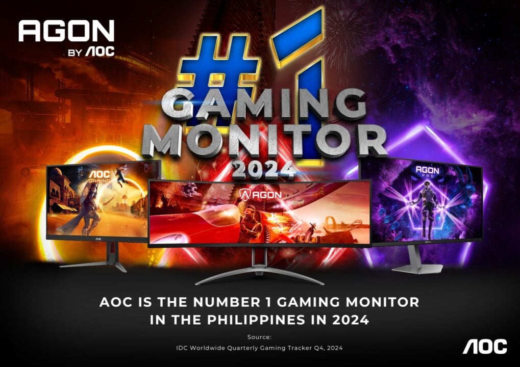 AOC NUMBER 1 GAMING MONITOR 2024