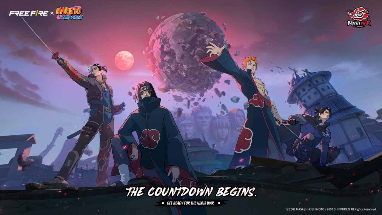 Free Fire x NARUTO SHIPPUDEN The countdown begins