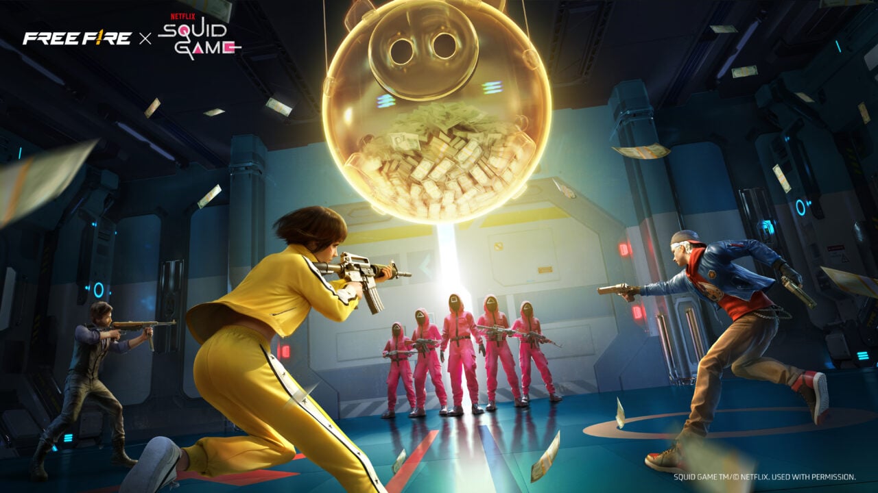 Free Fire x Squid Game Cover