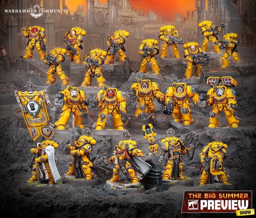 Imperial Fists Combat Patrol