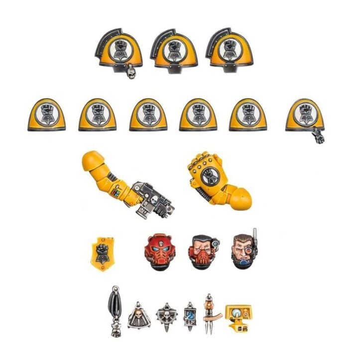 Imperial Fists Upgrade Sprue