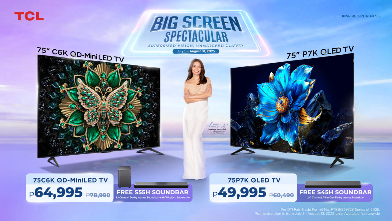 TCL 75 inch TV Sale August 31 2025