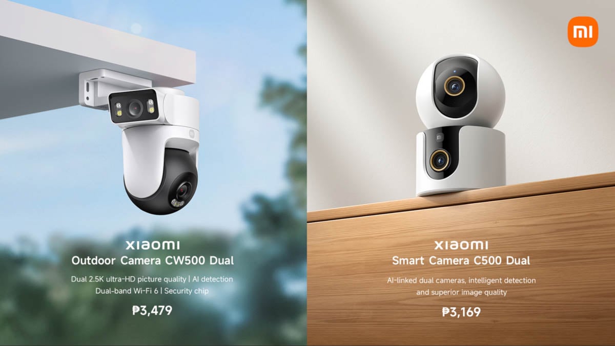 Xiaomi CW500 and C500 Smart Home Cameras