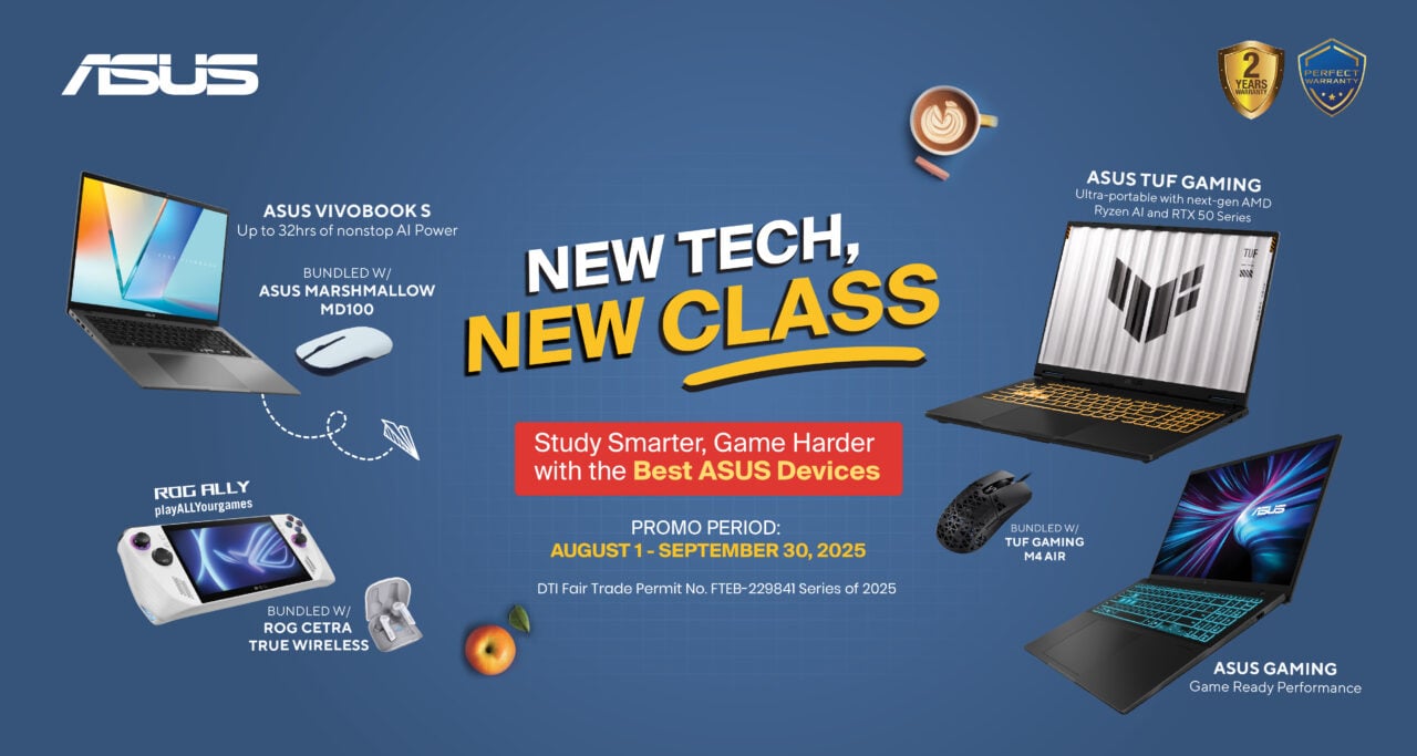 ASUS New Tech New Class Back to School Promo 2025 (1)