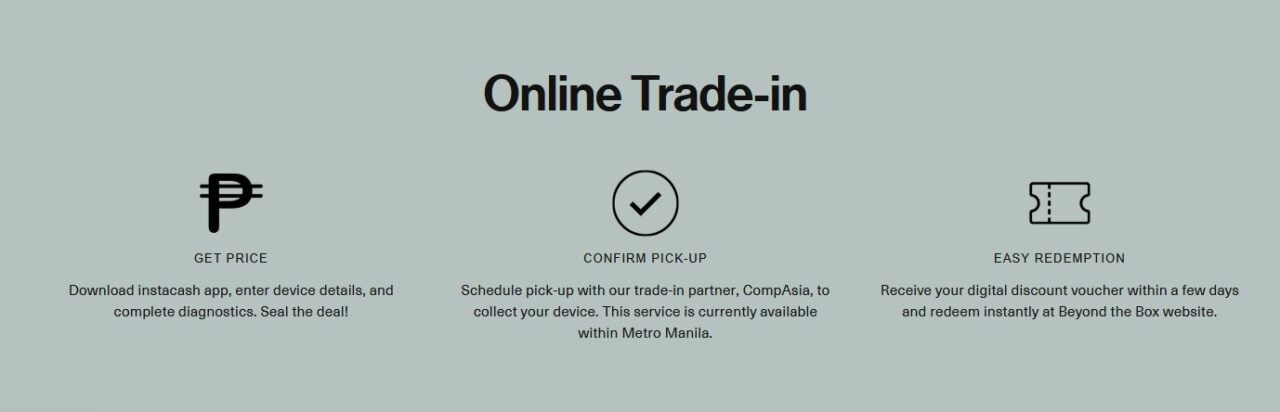 BoxTrade Online Tradein