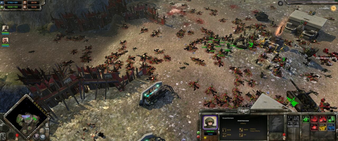 Dawn of War Definitive Edition Runs well