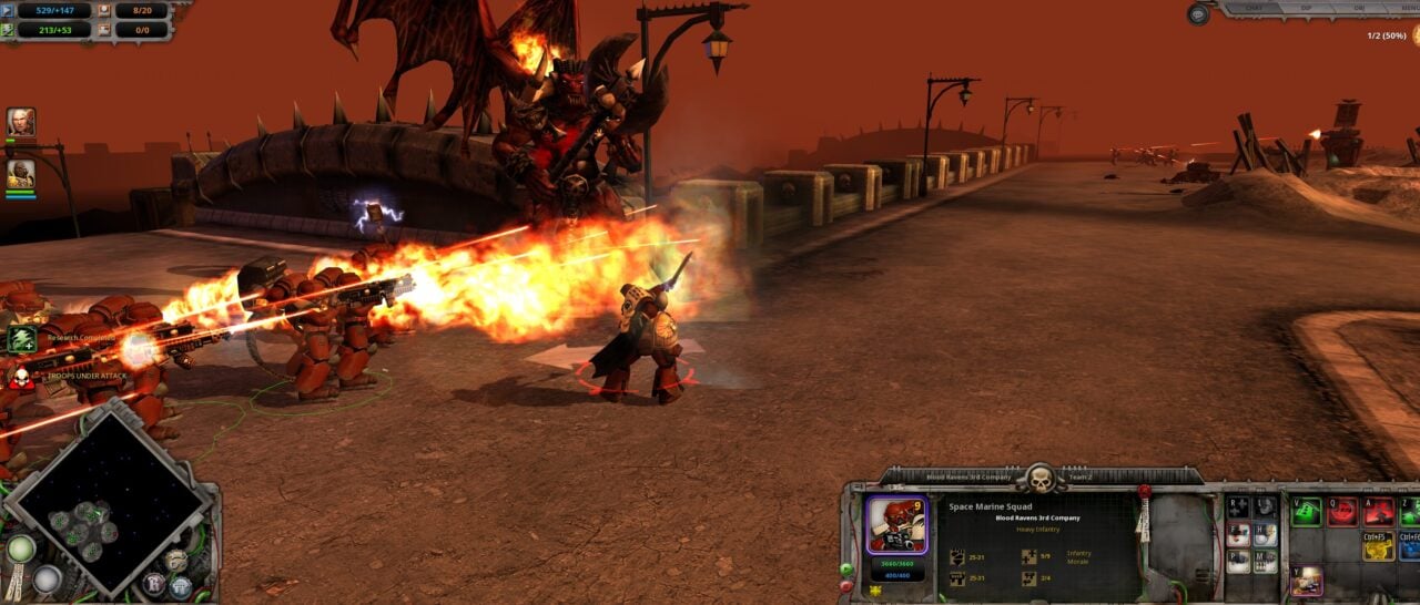 Demons vs Space Marines