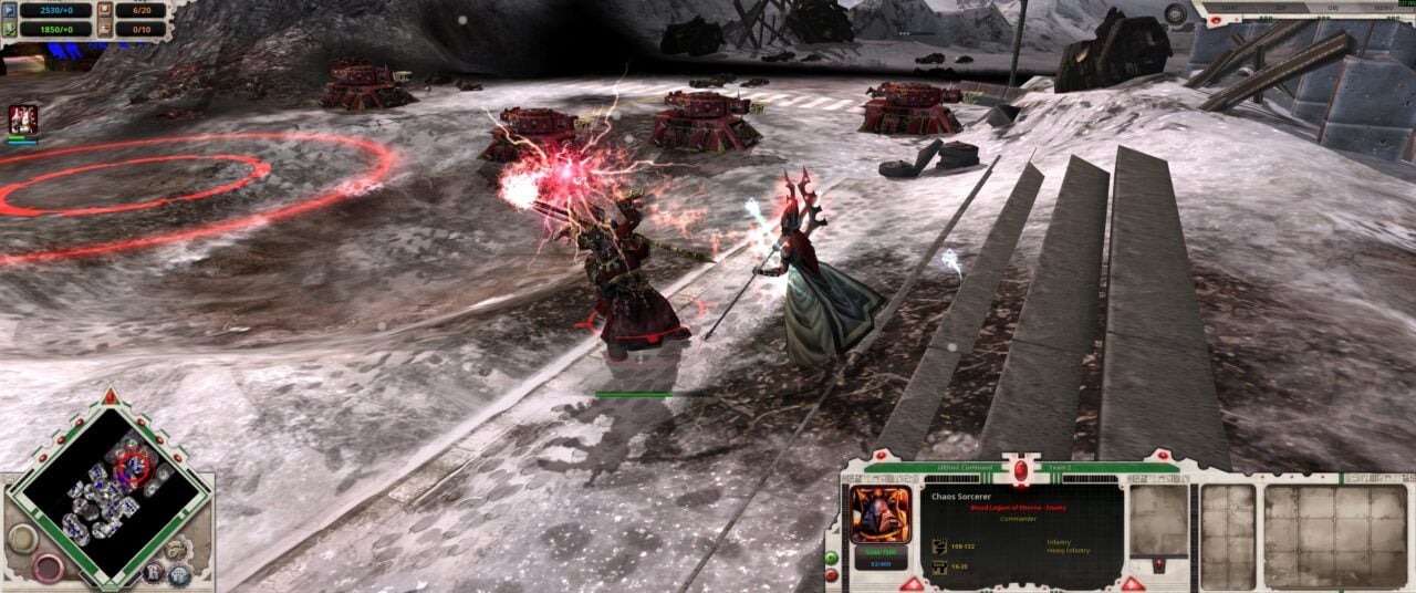 Eldar vs Chaos
