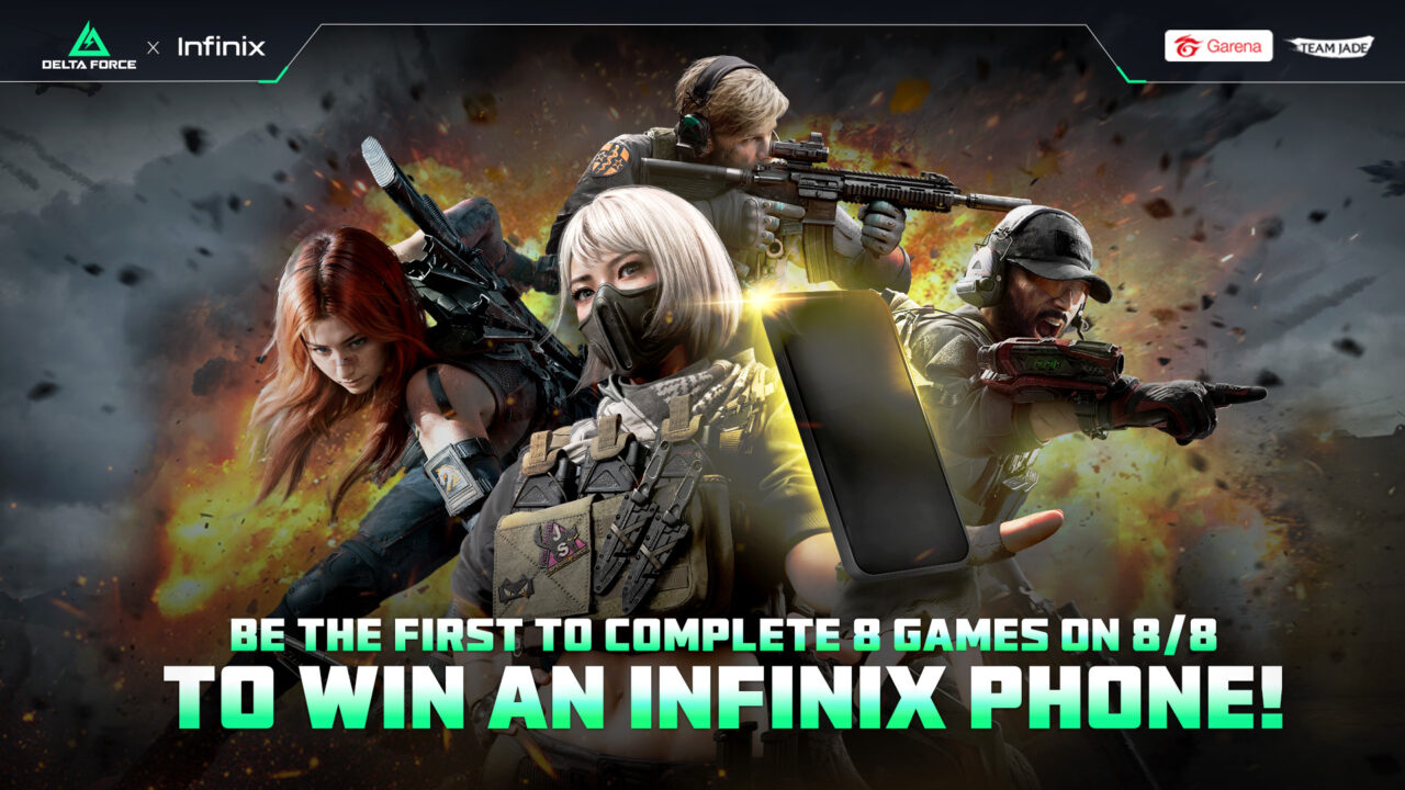 Garena® Delta Force x Infinix Giveaway