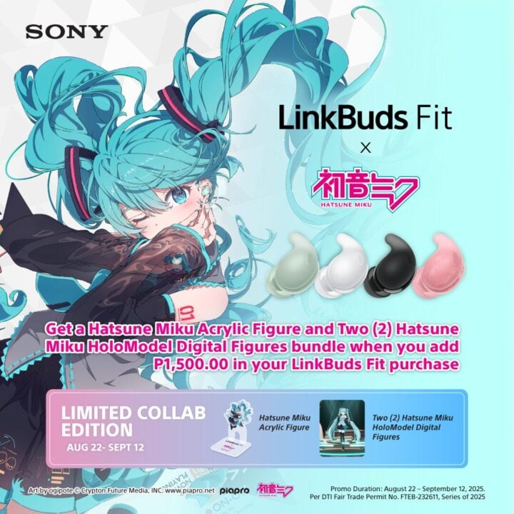 Sony LinkBuds Fit x Hatsune Miku Bundle PH
