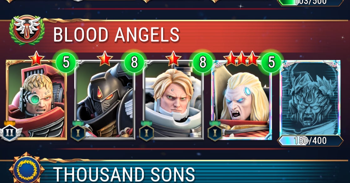Tacticus Blood Angels Cover