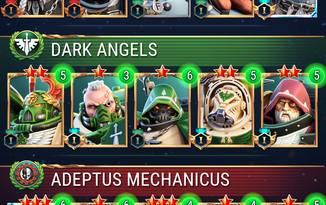 Tacticus Dark Angels Cover