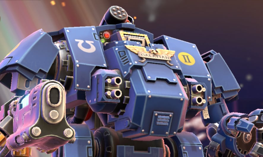Tacticus Galatian Redemptor Dreadnought Cover