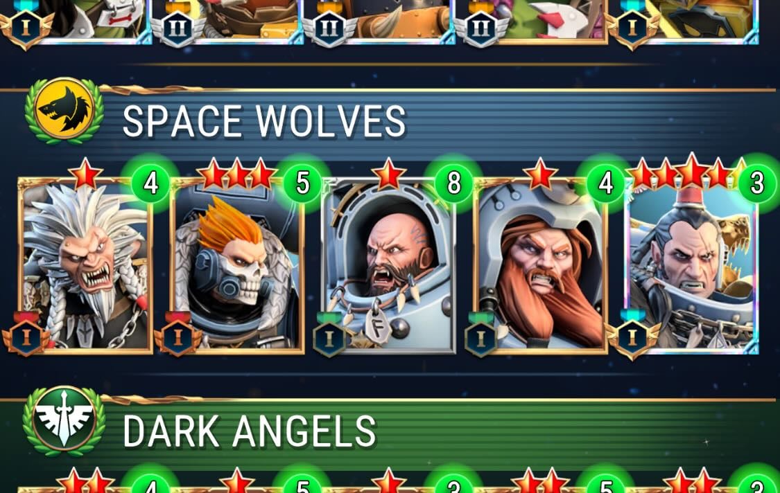 Tacticus Space Wolves