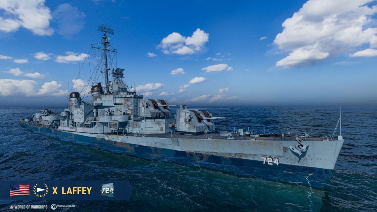World of Warships USS Laffey