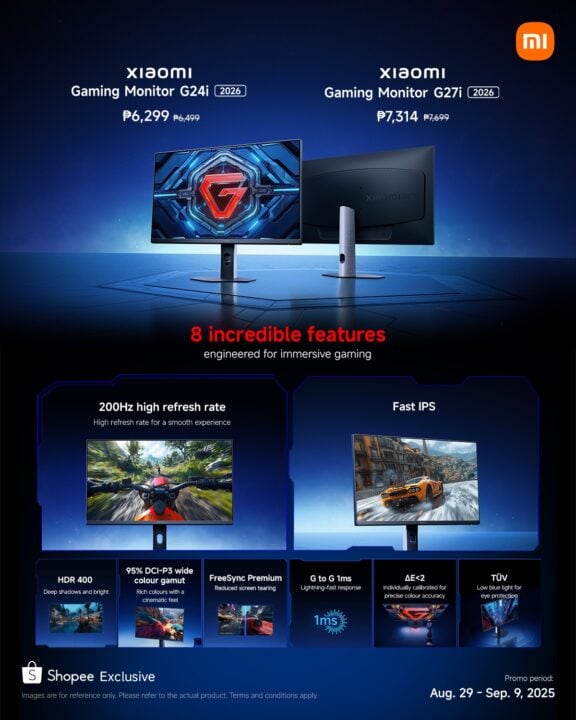 Xiaomi Gaming Monitors G24i 2026 and G27i 2026 Launch PH (3)
