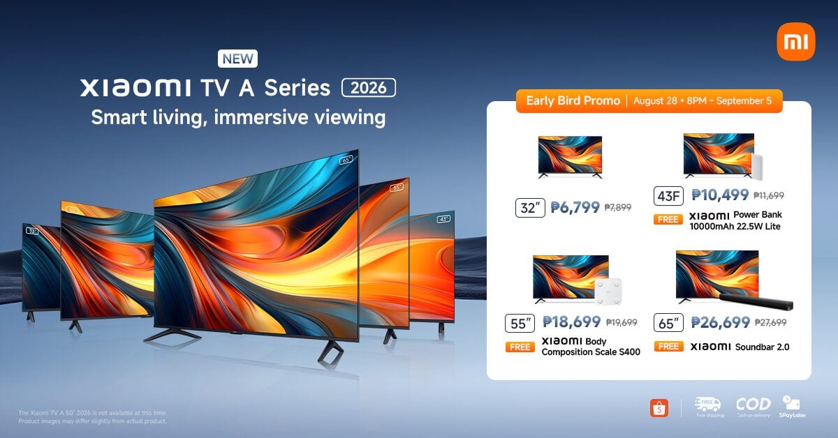 Xiaomi TV A 2026 Series Launch PH (1)