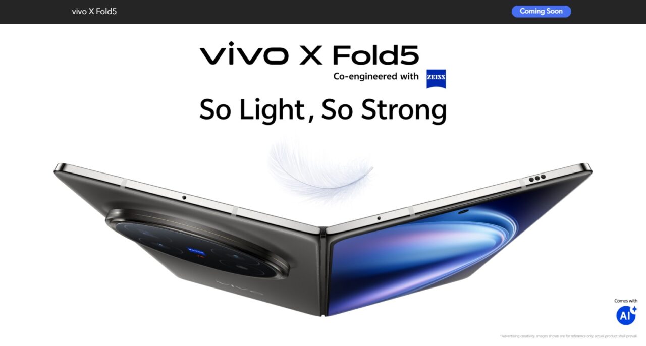 vivo X Fold5 Launch Teaser 1