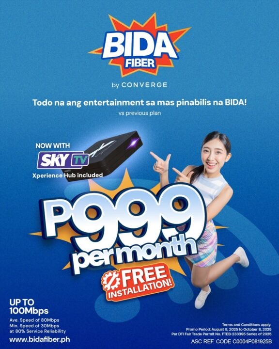Converge BIDA Fiber 2025