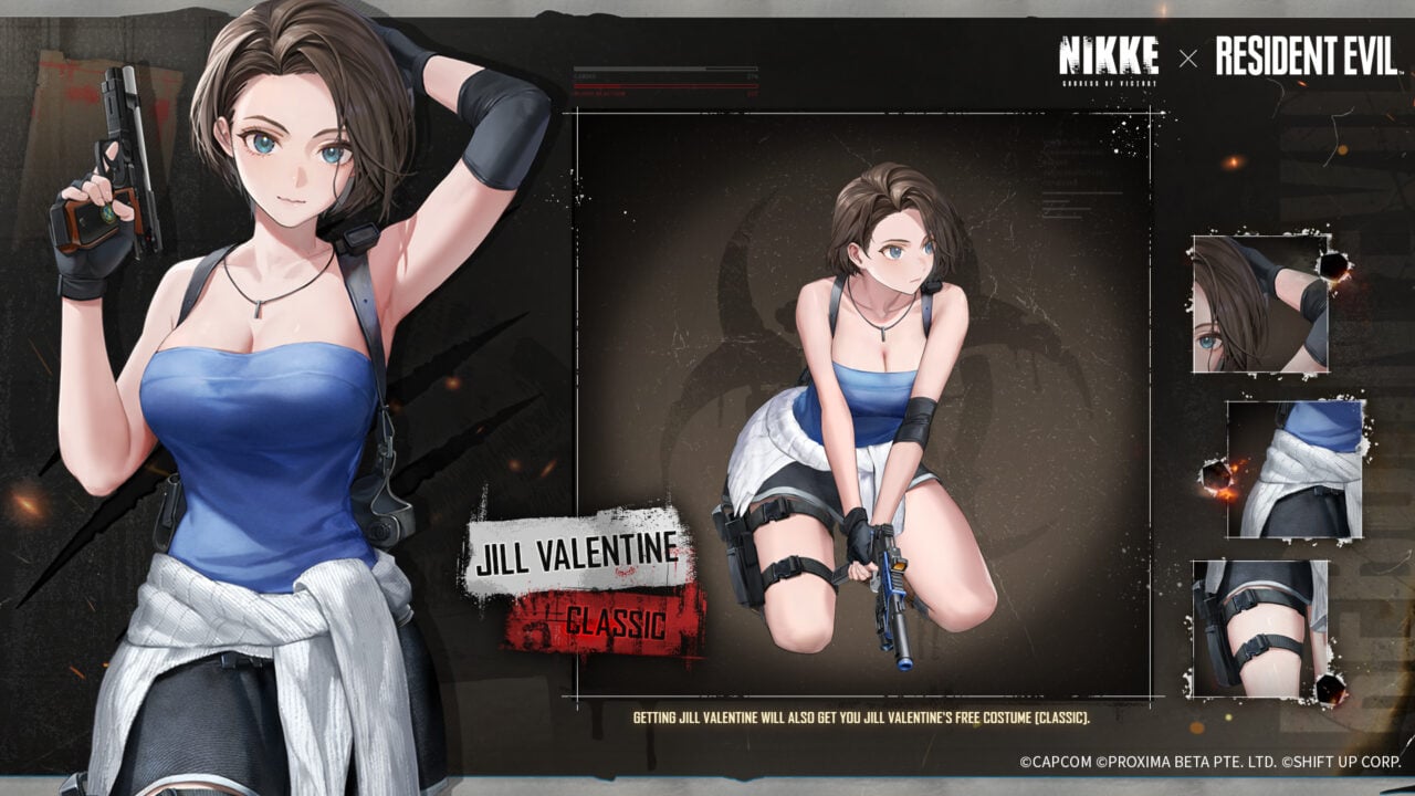 NIKKE X Resident Evil Jill Valentine