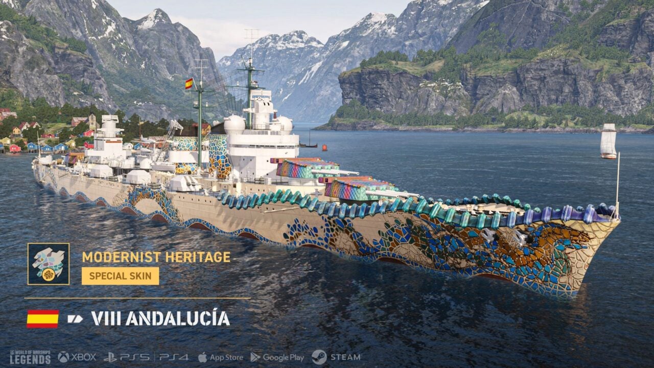 World of Warships Legends Andalucia