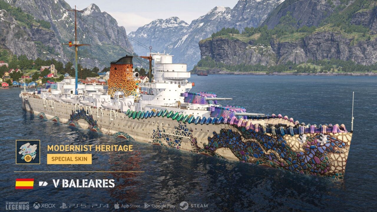 World of Warships Legends Baleares