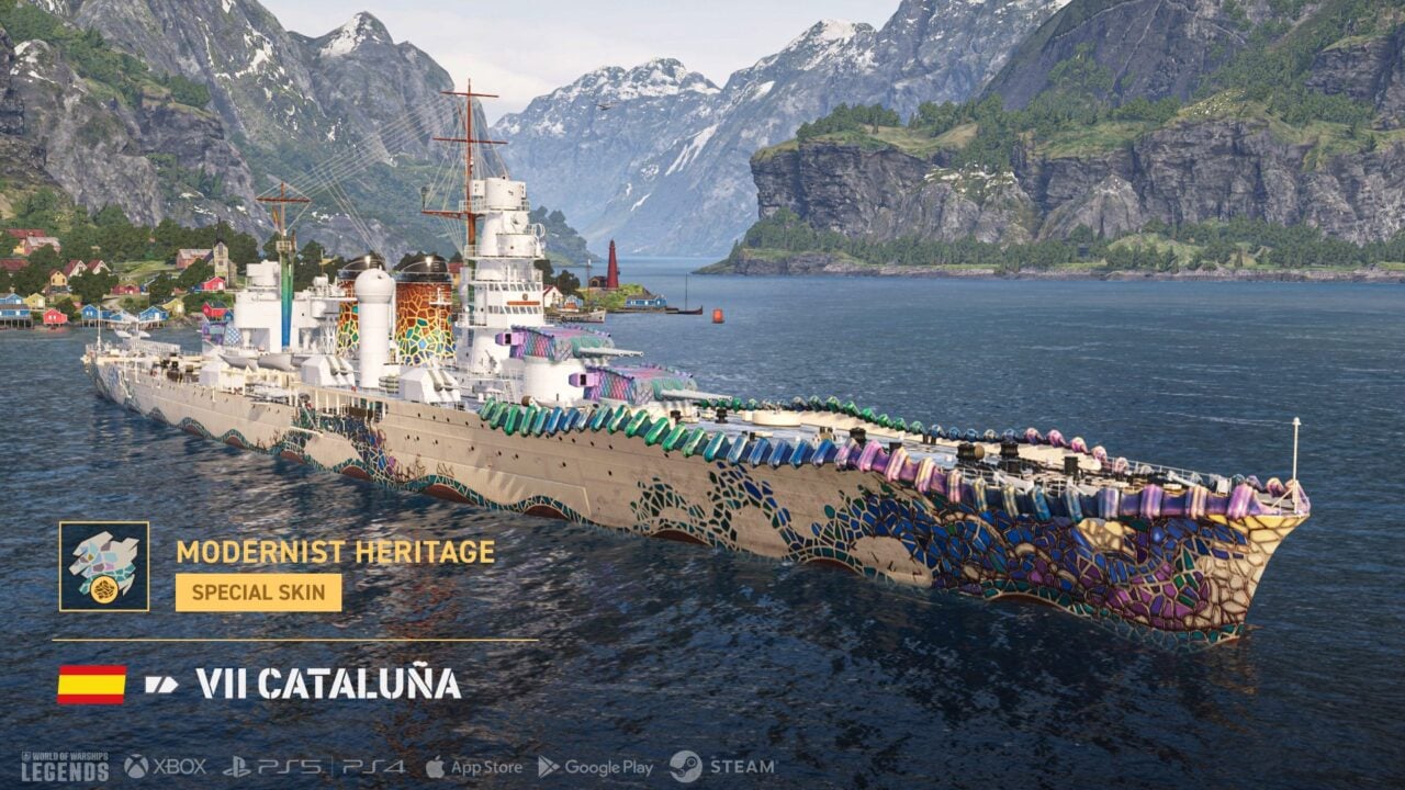World of Warships Legends Cataluna