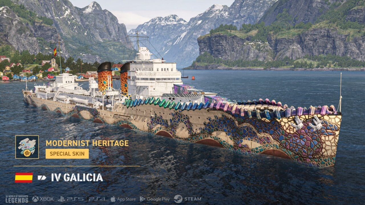 World of Warships Legends Galicia