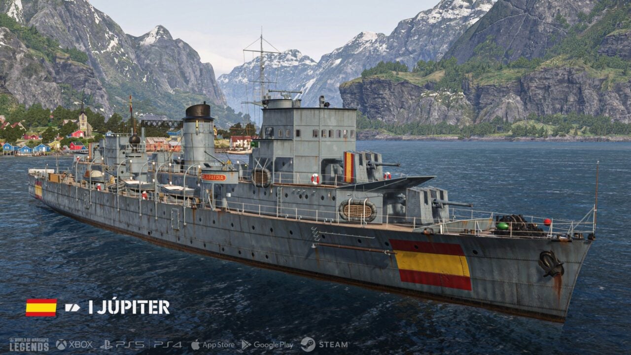 World of Warships Legends Jupiter