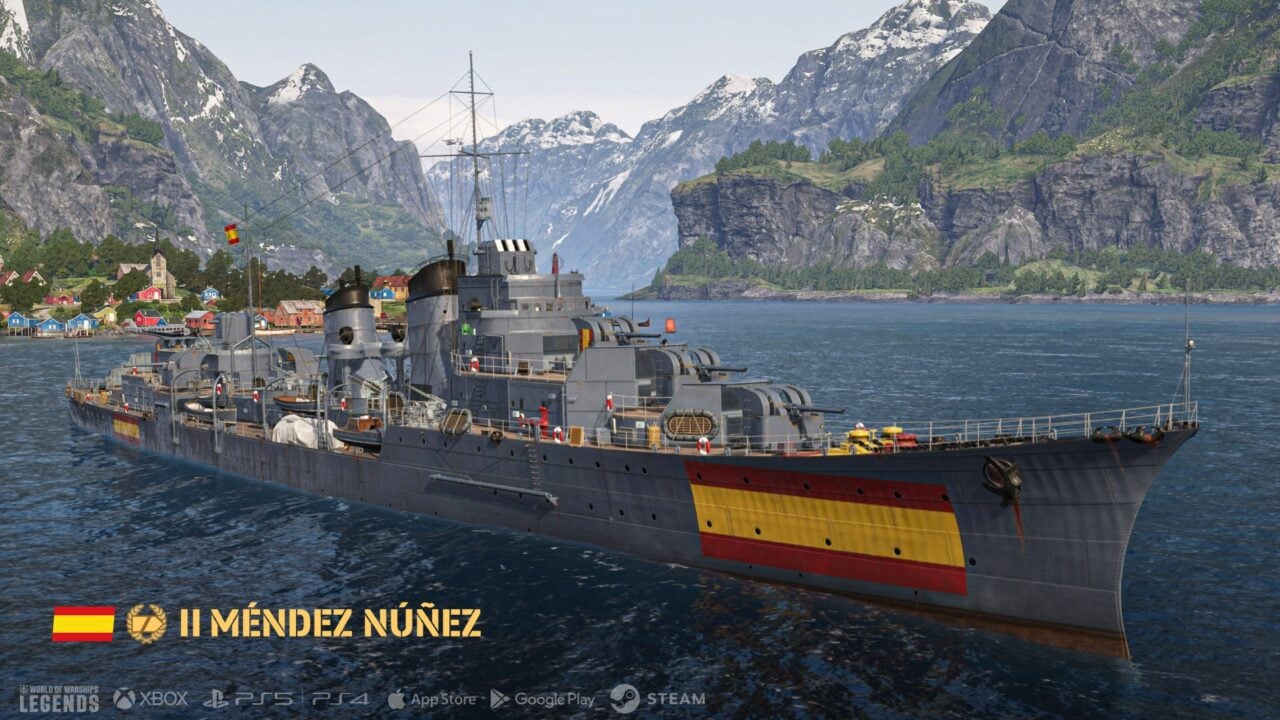 World of Warships Legends Mendez Nunez