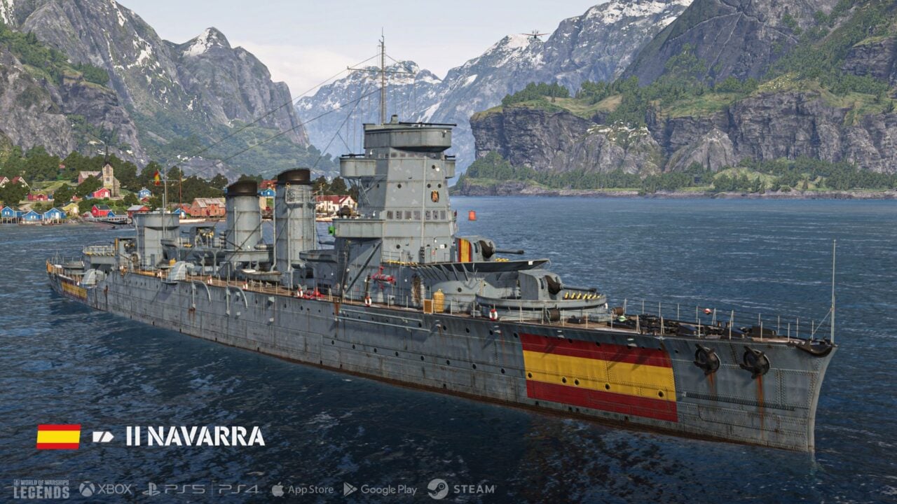 World of Warships Legends Navarra