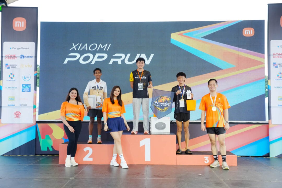 Xiaomi Pop Run 2025 5km male Winners