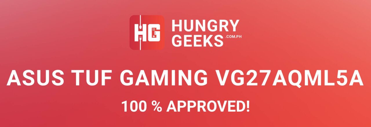 ASUS TUF Gaming VG27AQML5A Review award