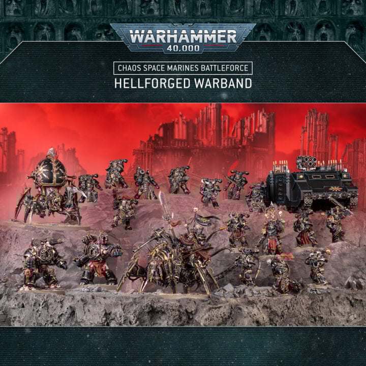 Chaos Space Marines Hellforged Warband